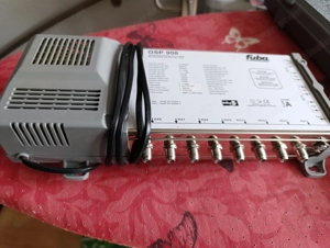 Satanlage - Parabolspiegel 85cm 8-fach Verteiler Bild 3