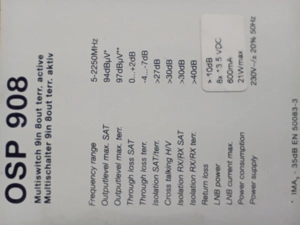 Satanlage - Parabolspiegel 85cm 8-fach Verteiler Bild 2