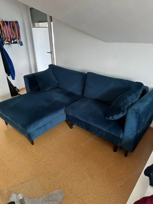 Samt Sofa 