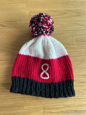 Handarbeit: Strickmütze Kinder Nummer 8