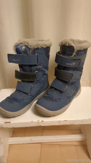 Superfit Kinderstiefel blau Gr 32