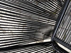 Wunderschöne schwarze Gartensessel - modernes 8er-Set, wie neu! Bild 5