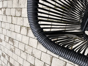 Wunderschöne schwarze Gartensessel - modernes 8er-Set, wie neu! Bild 6