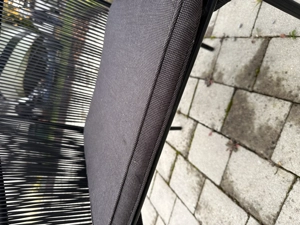 Wunderschöne schwarze Gartensessel - modernes 8er-Set, wie neu! Bild 8