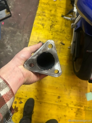 chromstahlauspuff steyr 