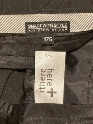 Anzughose, schwarz, Gr. 176 Bild 3