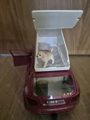 Schleich Abenteuer-Auto mit Anhänger und Pferd Bild 7