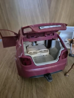 Schleich Abenteuer-Auto mit Anhänger und Pferd Bild 5
