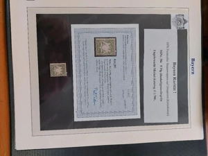 Kostbare Briefmarkensammlung Bayern 1849 - 1920 - fast geschenkt - Wert 20000 Euro Bild 9