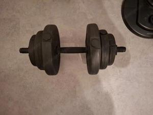Hantel 10Kg, Gewichte variabel einstellbar Bild 2