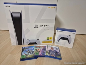 PlayStation 5 Disc Edition OVP - Bundle   inkl. 2. Controller & 3 Spiele    Bild 7