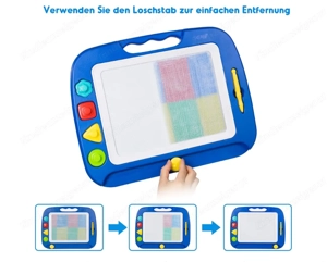 Magnetische Maltafel für Kinder - Kinderlernspielzeug Bild 3
