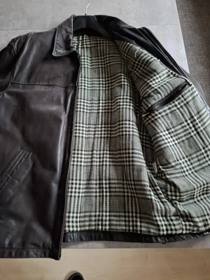 Lederjacke gefüttert Bild 2