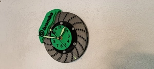 Wanduhr Bremsscheibe Brembo Nachtleuchtende Zeiger