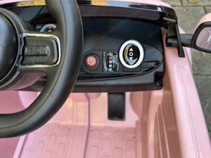 TURBO CHALLENGE FIAT 500e Elektroauto für Kinder mit 7,2V Lithium Akku rosa Bild 4