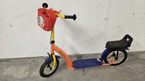 WIE NEU!! Puky Kinder Roller Scooter mit Luftreifen Puky Panther Junior Trixx 12 Aero II Bild 3