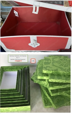 Tolle Kisten Körbe Boxen ab 2Euro Billig !!! Bild 3