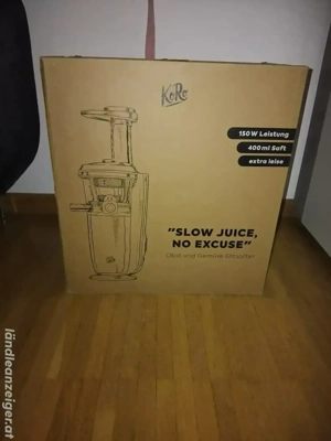 Entsafter   Slow juicer Bild 2