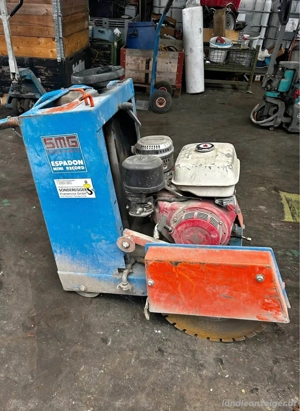 Asphalt Betonschneidemaschine Bild 4