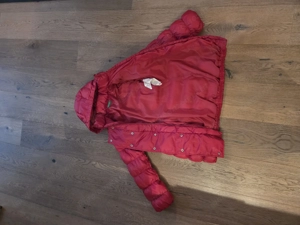 Winterjacke Benetton Gr 150 cm mit Kapuze  Bild 2