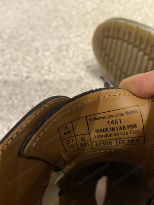 Dr. Martens Lackschuhe schwarz - Damen Gr. 37 (4) - wie NEU! Bild 5