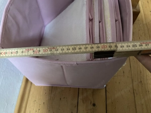 Korb Box Aufbewahrung rosa Bild 3