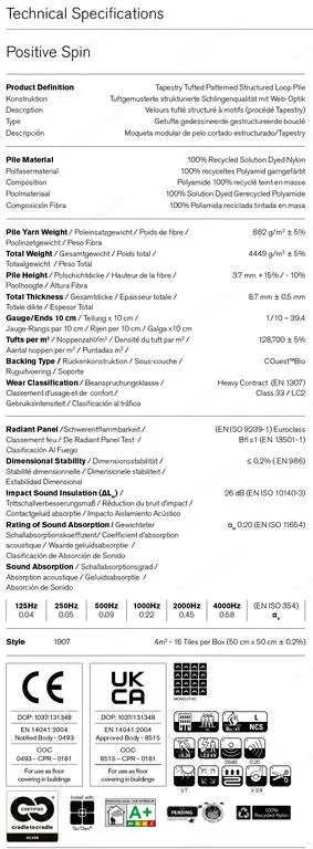 Neu eingetroffen! Moderne Teppichfliesen mit wunderschönen Muster. Bild 4