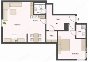 Provisionsfrei! Helle 2-Zimmer-Wohnung, ideal für Singles oder junge Paare Bild 6