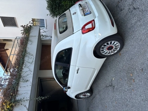 Fiat 500 Cabrio   Weiß   Top Zustand   Unfallfrei Bild 3