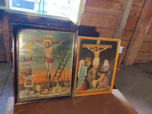 Antike Bilder Heiligenbilder Urkunden Bild 4