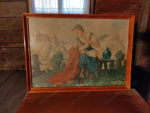 Alte antike Bilder   Dachbodenfund Bild 4