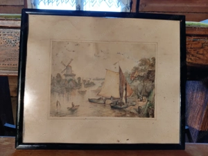 Alte antike Bilder   Dachbodenfund Bild 5