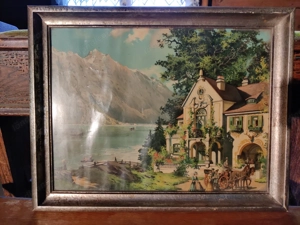 Alte antike Bilder   Dachbodenfund Bild 3