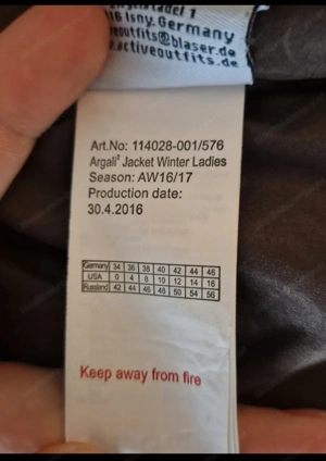 Outdoor- Jagdjacke BLASER - Parker Bild 3