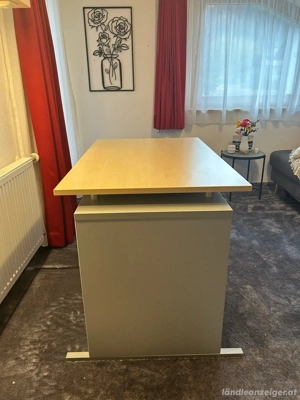 Schreibtisch Holz Bild 4