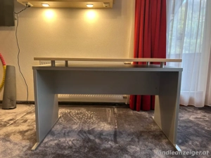 Schreibtisch Holz Bild 3