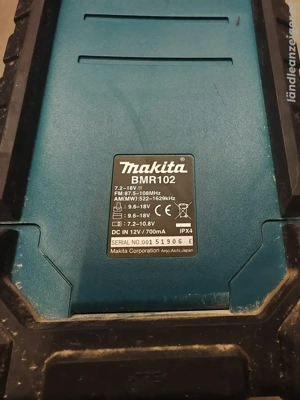 Radio Makita Baustellenradio Bild 2