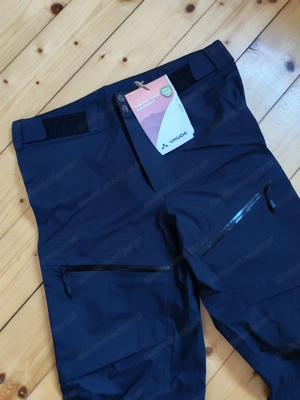 Neue 3-Lagen Skitourenhose, Größe 48  S, Herren VAUDE Monviso 3-Lagen alpine Bild 2