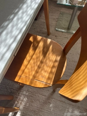 Eckbank mit Tisch und 2 Stühlen Bild 4