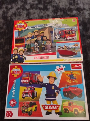 Puzzle Set Feuerwehrmann Sam