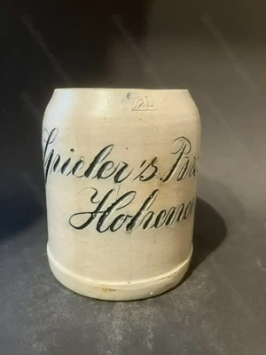 alter Bierkrug Bier Brauerei Spieler Hohenems Vorarlberg geschlossen 1917