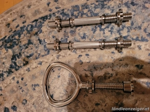 Kurzhantelstange 2x, Kettlebell, Gewichte Bild 4