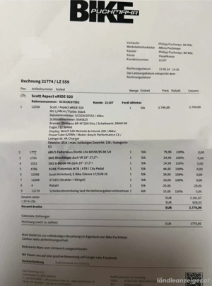 Scott E-Bike Mountainbike 29 Zoll Fahrrad MTB Bild 5