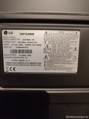 plasma tv full hd 50 Zoll Bild 2