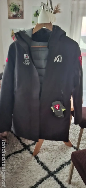 Winterjacke Parka Damen S dark grey. Olympic Team Austria 2022 Bild 6