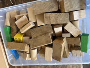 Holzbauklötze  Bild 2