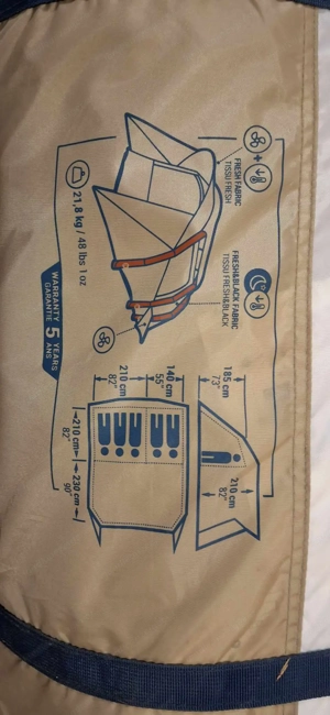 familienzelt aufblasbar Bild 6