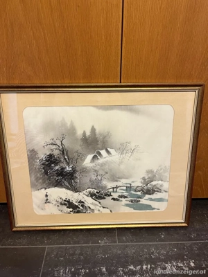 2 Bilder Schneelandschaft Bild 2