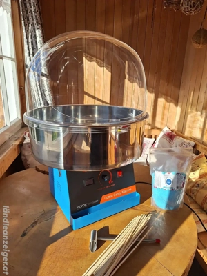 Zuckerwattemaschine für Veranstaltungen zu vermieten Bild 3