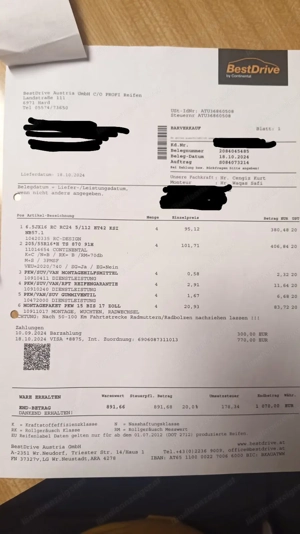 Ali-Winterkompletträder 2024 VW Passat Bild 5